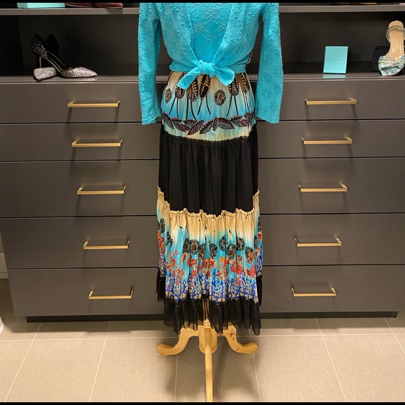 Chagall Bohemian-Style Skirt S - Picture 2 of 2